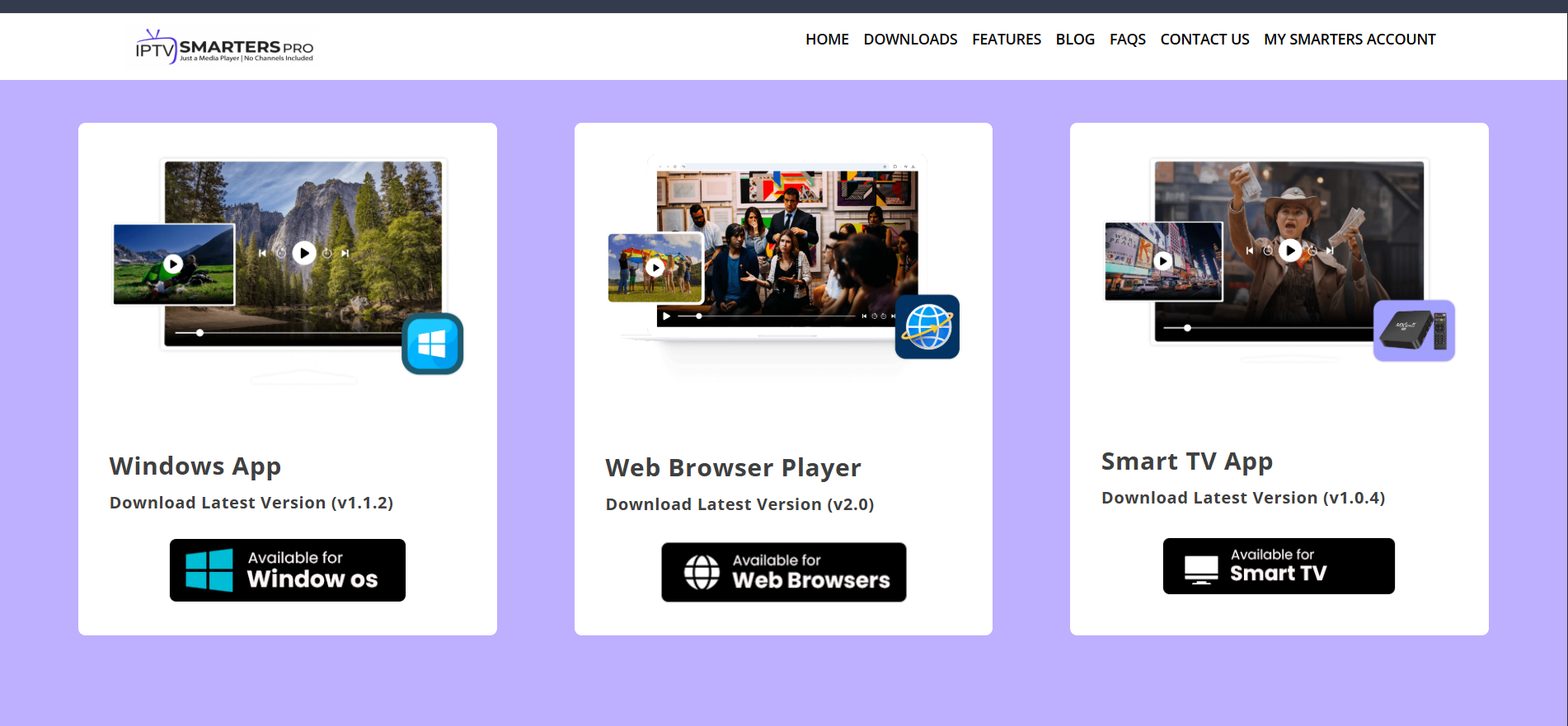 IPTV Windows download IPTV Smarters Pro from official website MyTVWay