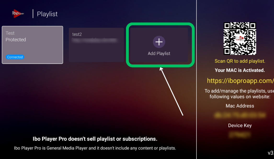 IPTV iPhone add M3U playlist enter login credentials IBO Player Pro MyTVWay