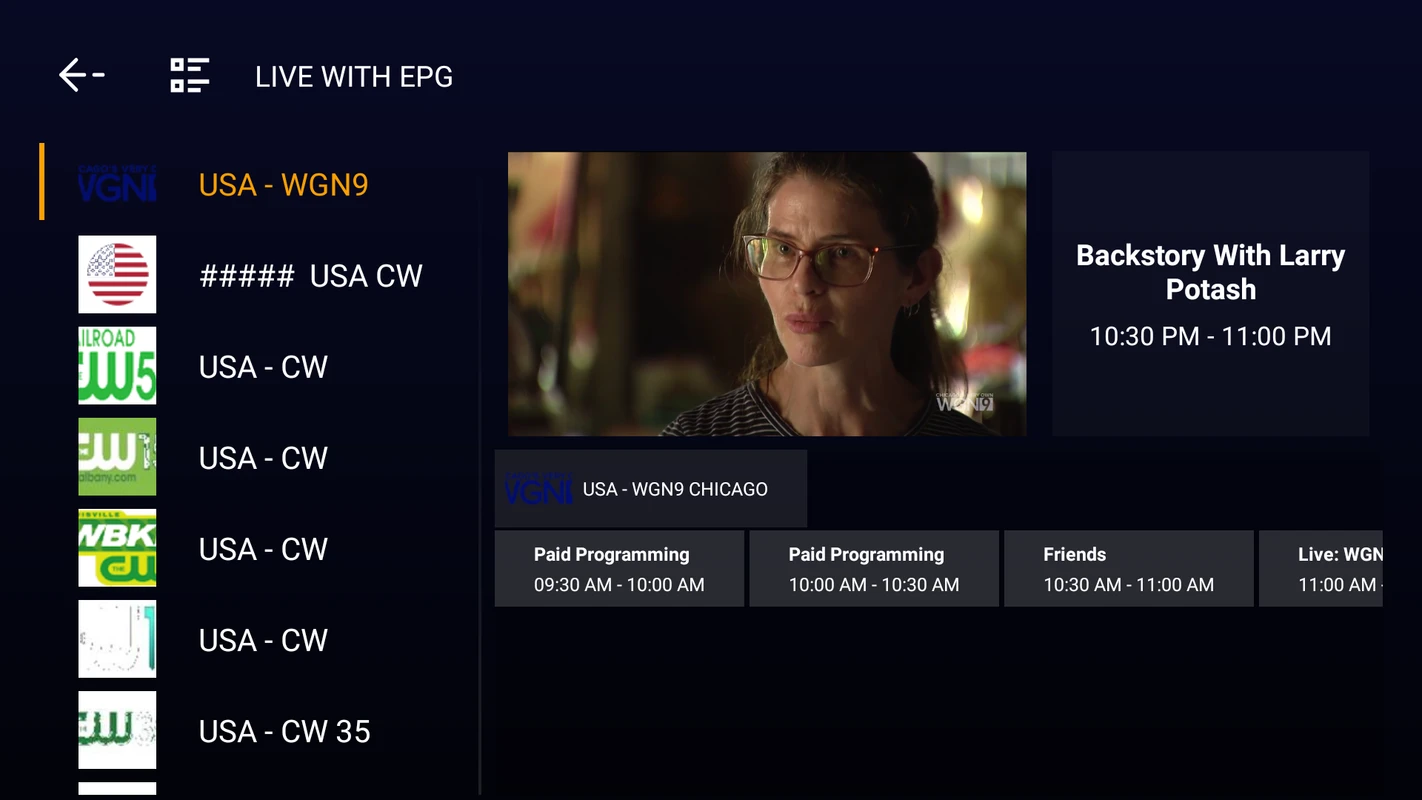 IPTV Windows watch live UK TV channel full screen on PC MyTVWay
