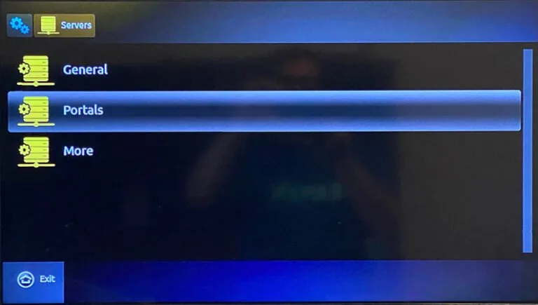 IPTV MAG Box portals menu URL configuration MyTVWay